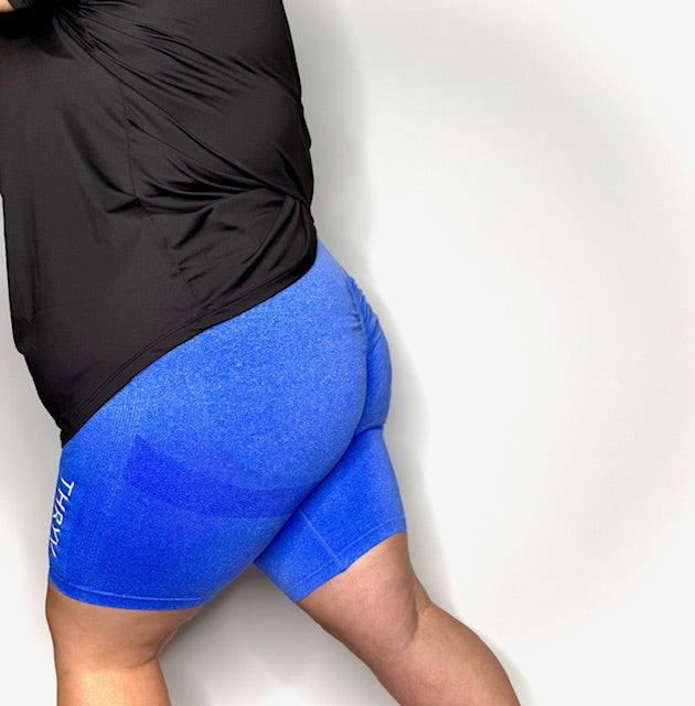 THRYV Sculpt Shorts – Cobalt Blue