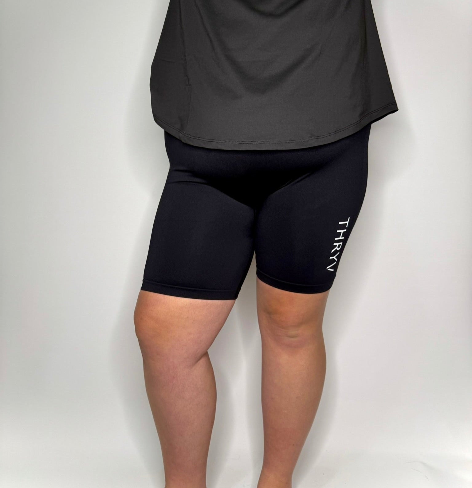 THRYV Sculpt Shorts - Midnight Black
