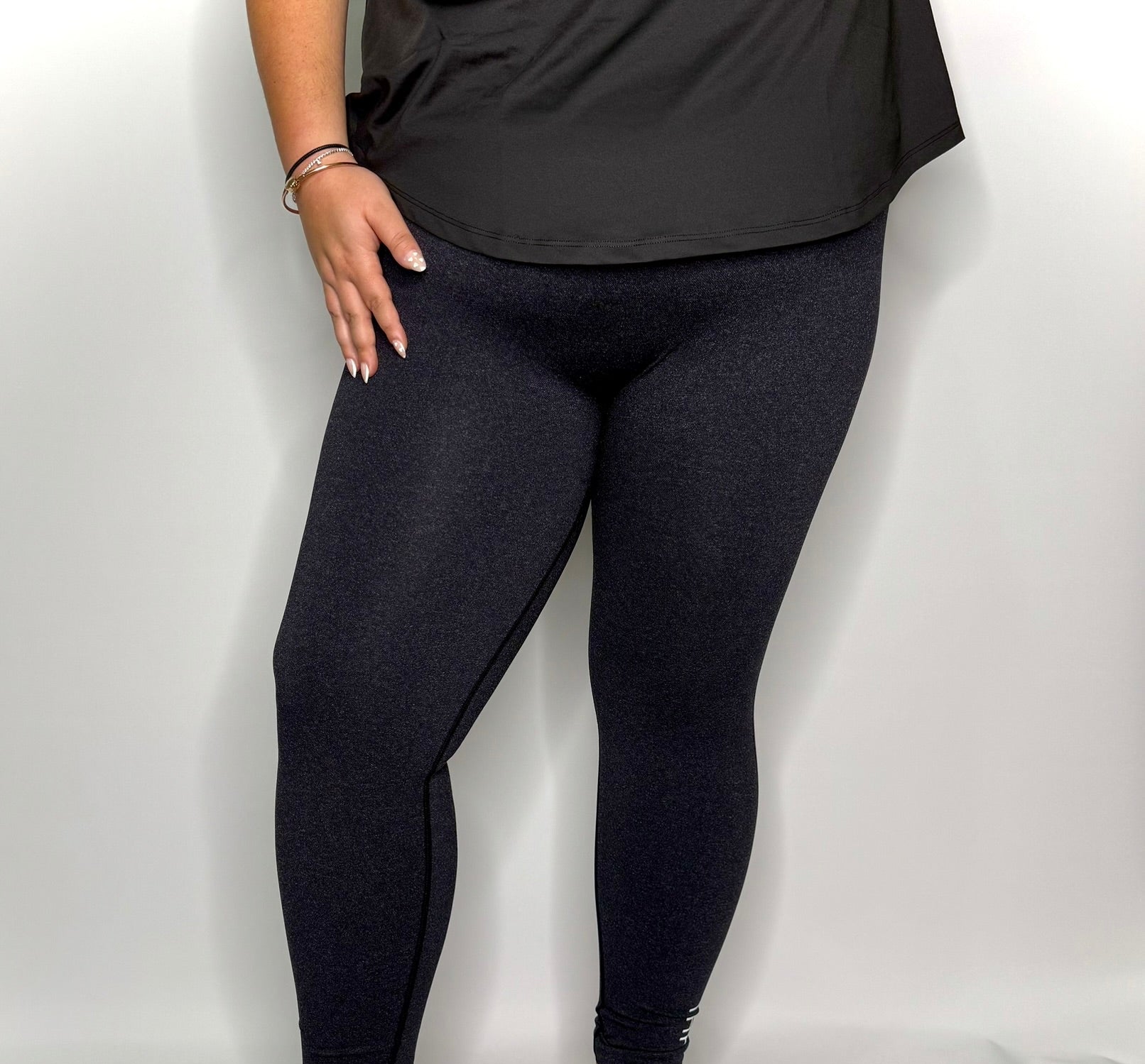 THRYV Sculpt Leggings - Carbon Black