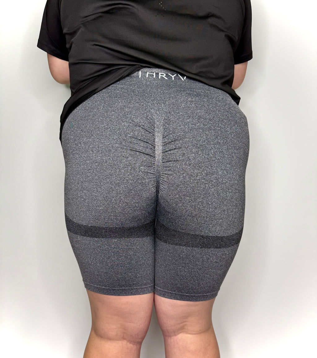 THRYV Sculpt Shorts - Ash Grey