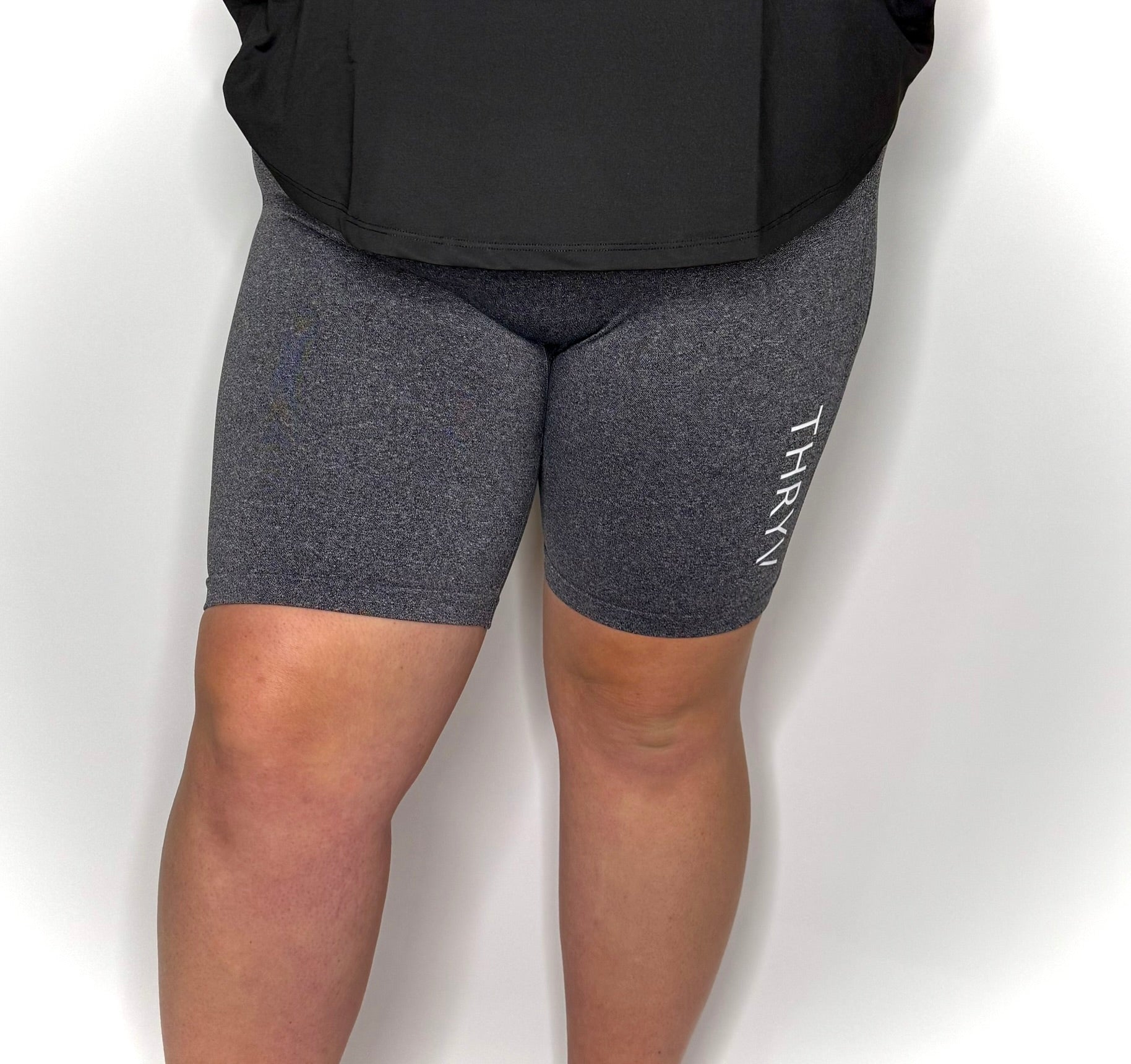 THRYV Sculpt Shorts - Ash Grey