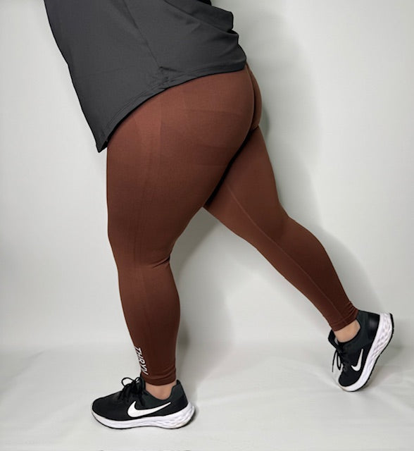 THRYV Sculpt Leggings - Coffee Brown